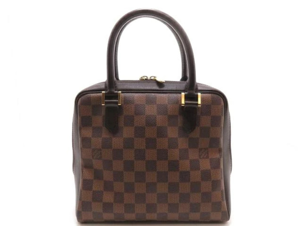 Louis Vuitton Damier Brera Handbag Brown